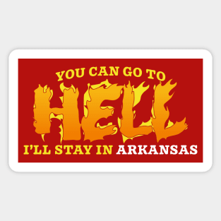 Stay in Arkansas Sticker
